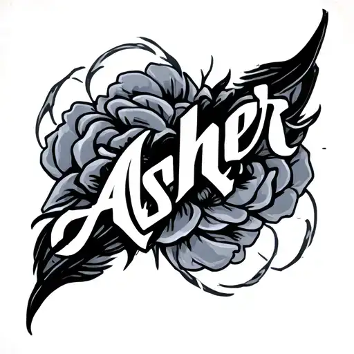 "Asher" Asher tattoo design idea