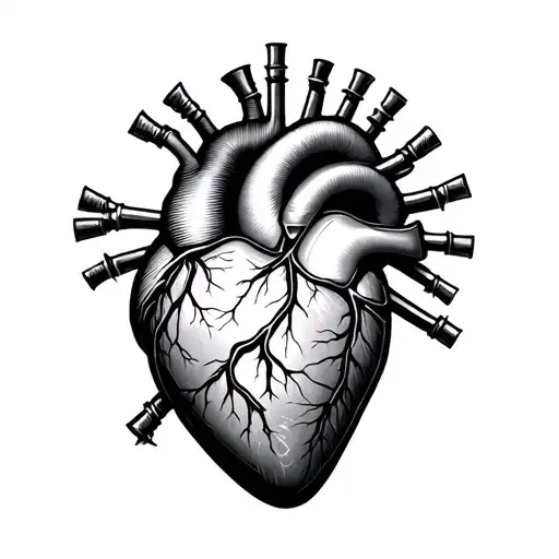 Heart Surgery tattoo design idea
