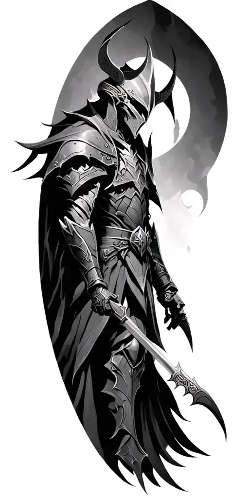 warhammer 40k dark eldar tattoo design idea