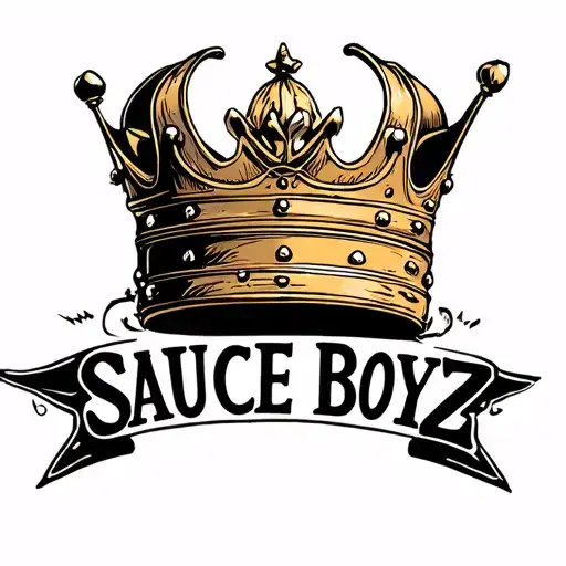 Sauce Boyz olive crown tattoo design idea