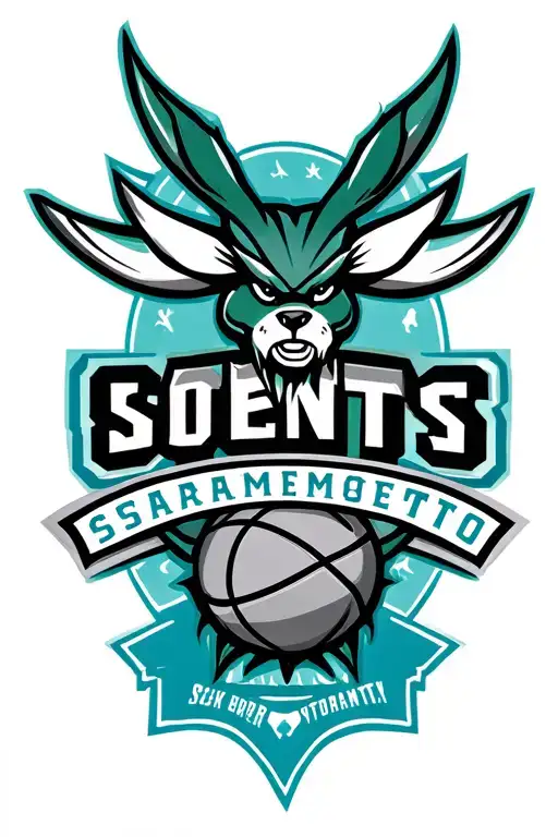 Sacramento Hornets tattoo design idea