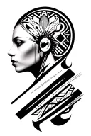 mindset tattoo design idea