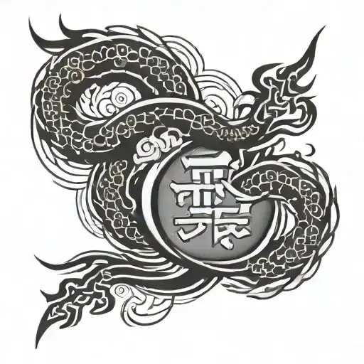 Kaizen Kanji tattoo design idea