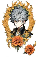 Asta Black clover tattoo design idea