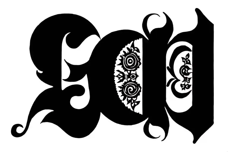 Hindu Good Lord tattoo design idea