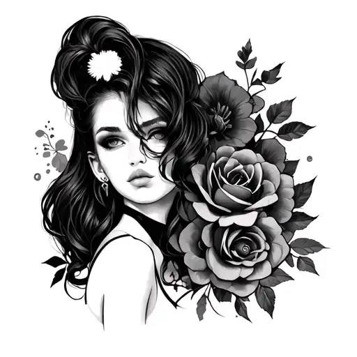 Femboy tattoo design idea