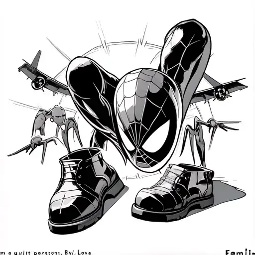 Spider-manCarsAirplanesVideo gamesEmotions on my sleeveIntegrityShoesLovePatienceI’m a quiet personFamiliaBoo tattoo design idea