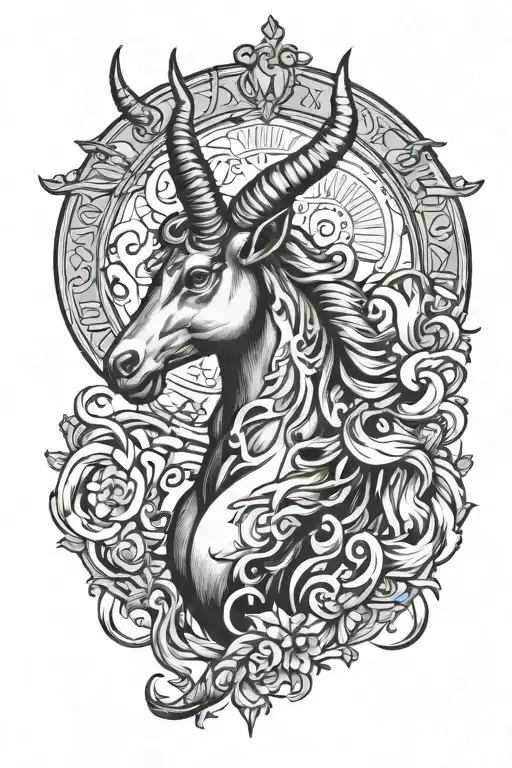 josh, Capricorn, mobile alabama tattoo design idea