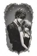 misa and ryuk death note  tattoo design idea