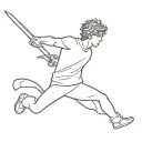 percy jackson tattoo design idea