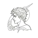 percy jackson tattoo design idea