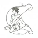 percy jackson tattoo design idea