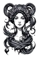 Gemini is tattoo design idea