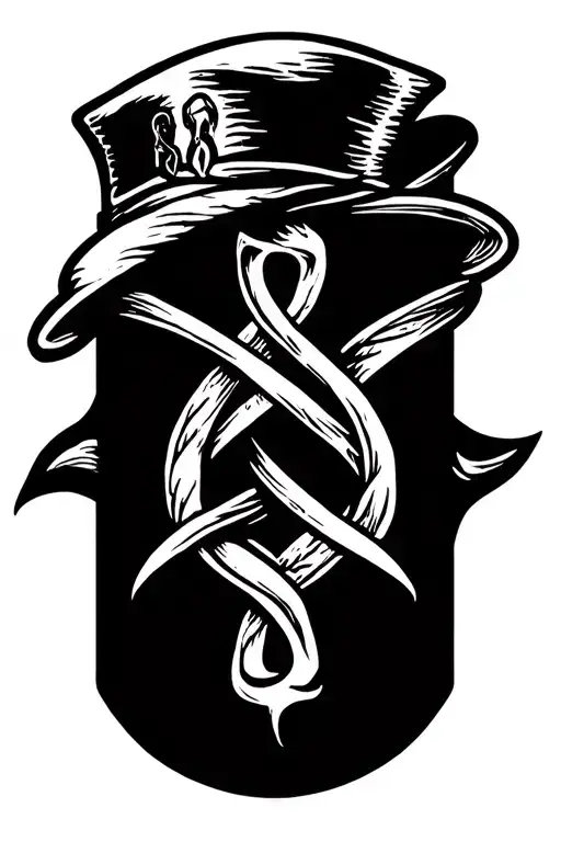 Irish Father's Knot tattoo design idea