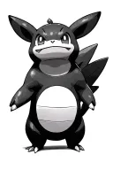 snorlax, bulbasaur, squirtle, charmander, eevee and pikachu tattoo design idea