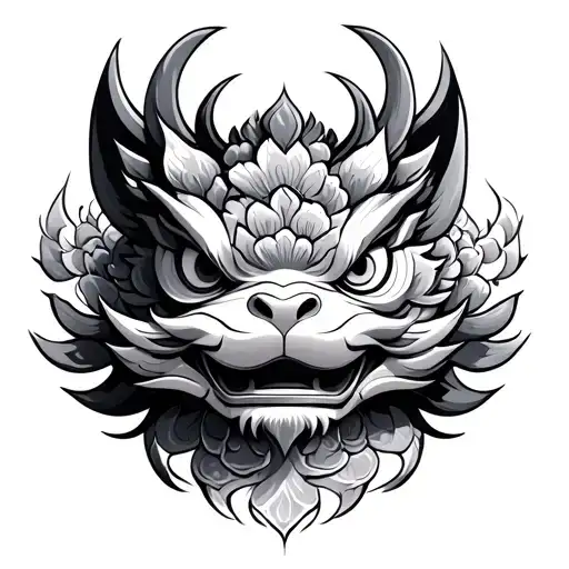 Pixiu tattoo design idea