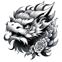 Pixiu tattoo design idea