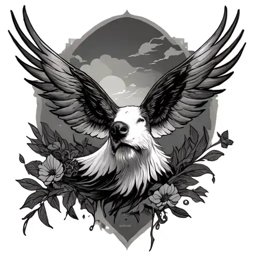 Isaiah 40 31 tattoo design idea