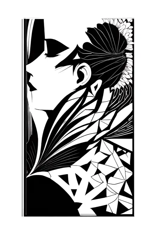 kaguya tattoo design idea