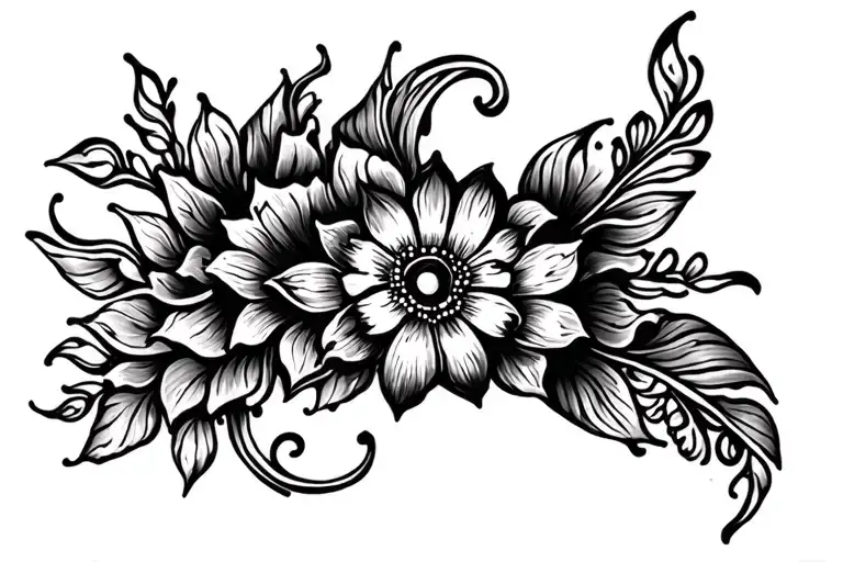 Henna tattoo design idea