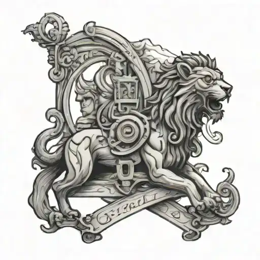 GOD'S PLAN AND THE FOOL tattoo design idea