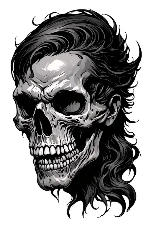 As I walk through the valley of death, I shall fear no evil, for i am the evilest son of a bitch in the valley tattoo design idea