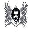Chris motionless cyberhex tattoo design idea