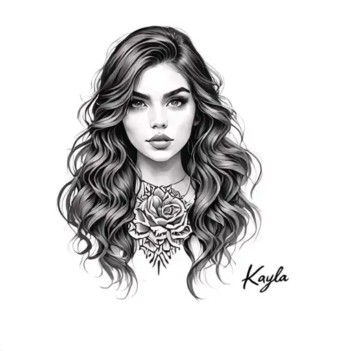Kayla tattoo design idea