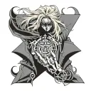 anime hellsing alucard Eye tattoo design idea