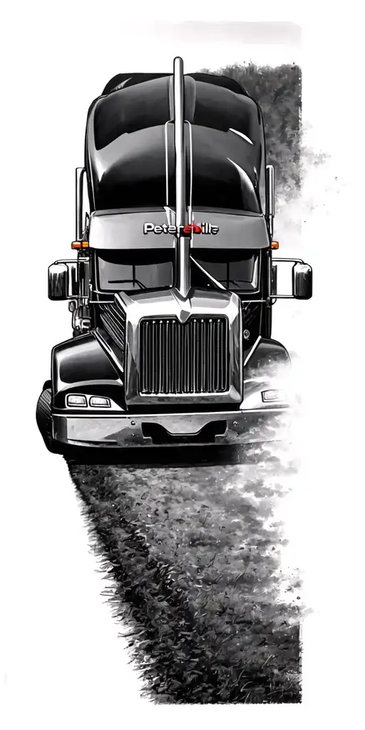 peterbilt cattletrailer john deere tractor tattoo design idea