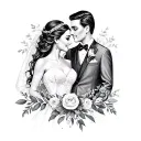 30th Wedding Anniversary. 24th June 2025 tattoo design idea
