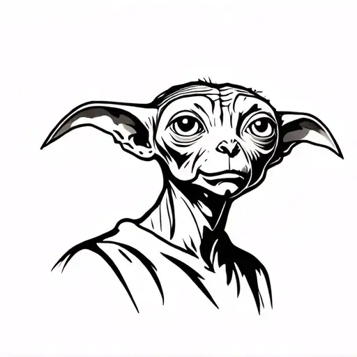 Dobby tattoo design idea