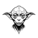 Dobby tattoo design idea