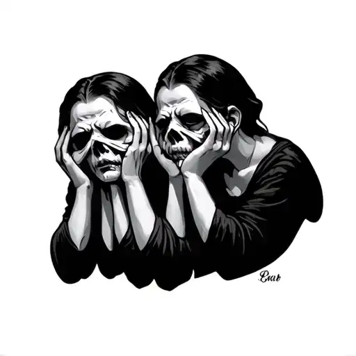See No Evil Hear No Evil Speak No Evil tattoo design idea