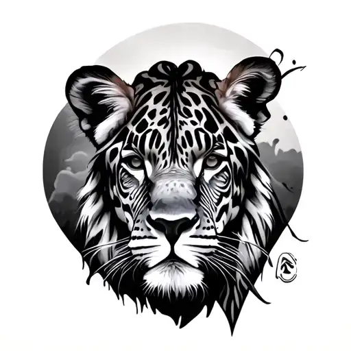 African Safari tattoo design idea