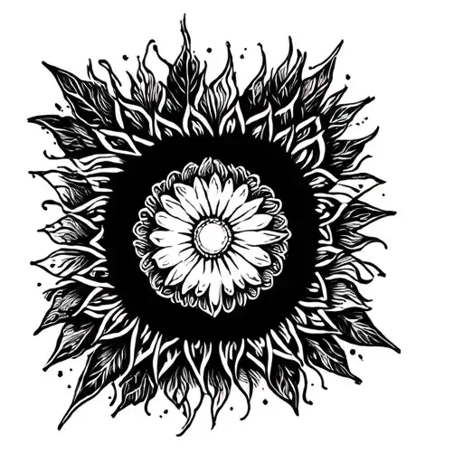 resilience growth strength tattoo design idea
