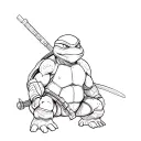 ninja turtles tattoo design idea