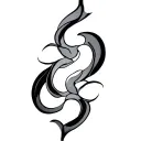 Filler Abstract Patterns tattoo design idea