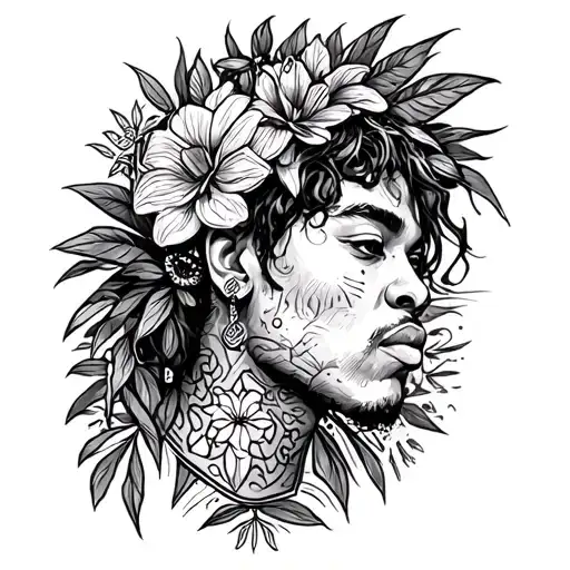 tattoo sketch for a 22 year old who moved from Clarendon in Jamaica to Toronto Canada in 2021. the sketch should have th tattoo design idea