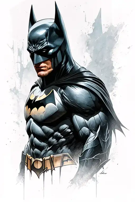batman roques gallery tattoo design idea