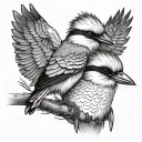 Kookaburra tattoo design idea
