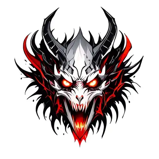 belial tattoo design idea