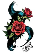 Beat The Odds tattoo design idea