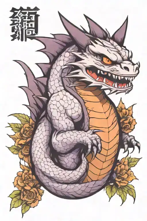 gengar yakuza sleeve tattoo dragon tattoo design idea