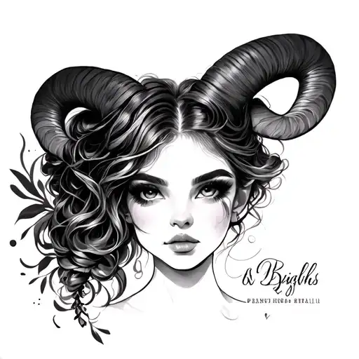 bisexual aries girly tattoo tattoo design idea
