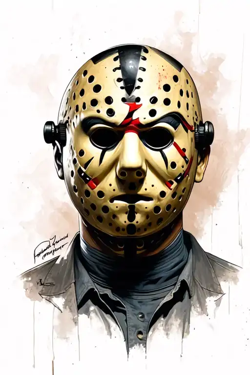 ghostface freddy kruger jason voorhess michael myers tattoo design idea