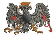 albanian flag intertwined tattoo design idea