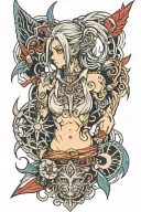 talwar tattoo design idea