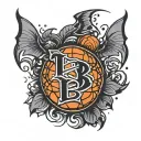 Baltimore  Basketball tattoo design idea
