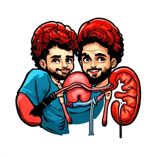 kidney transplant from brother tattoo design idea